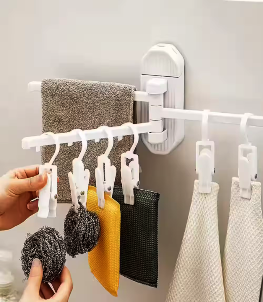 EasyGrip Swivel Towel Rack